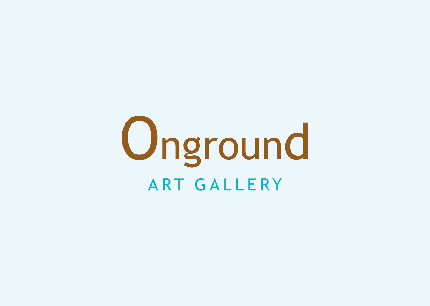 Onground Art Gallery website redesign